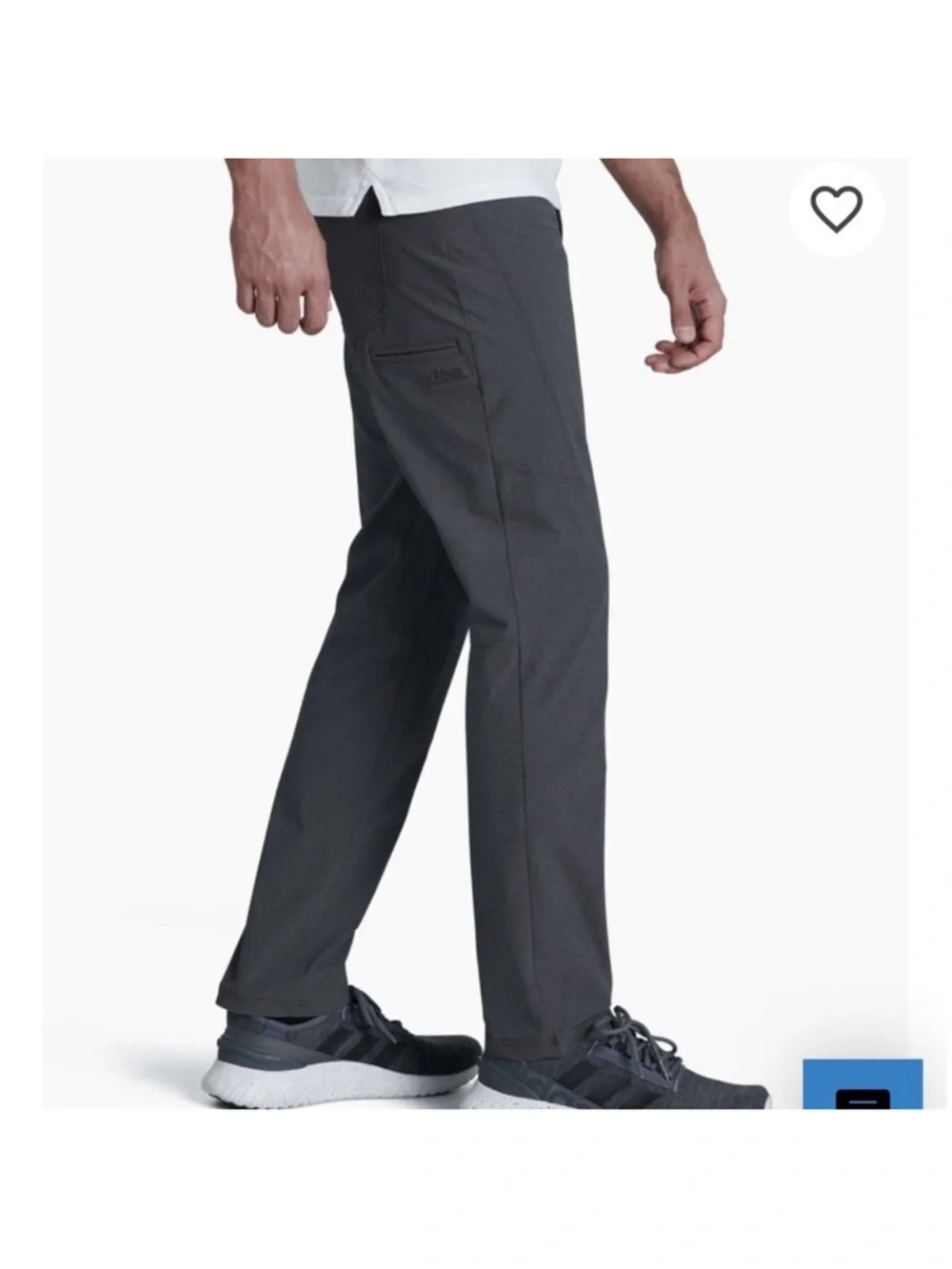 Kühl Men's Deceptr Tapered Pants in Carbon Gray 35x32 NWT